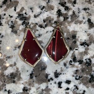 Kendra Scott drop stone earrings